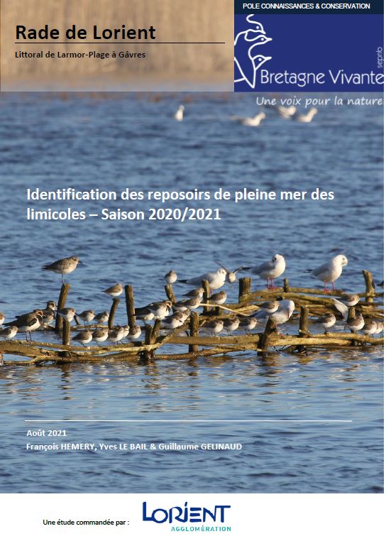 Rapport "Identification des reposoirs de pleine mer des limicoles – Saison 2020/2021"